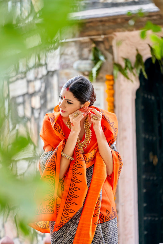 Rangin Womaniya Saree