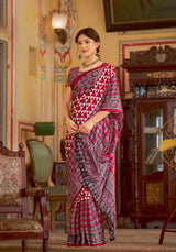 Mohar Polka Dot Saree